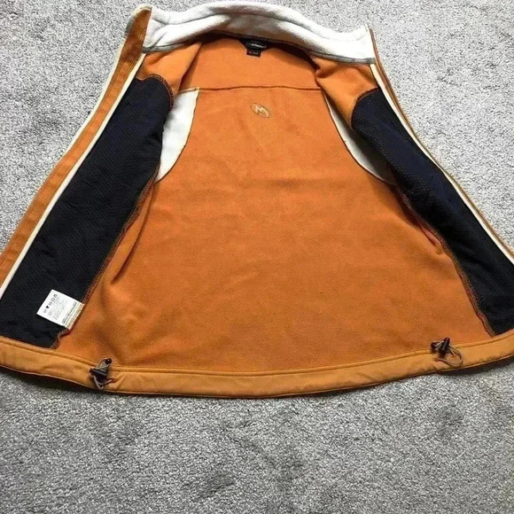 Cloudveil Vest Orange Zip Pockets Fleece Sz XS - Picture 7 of 10